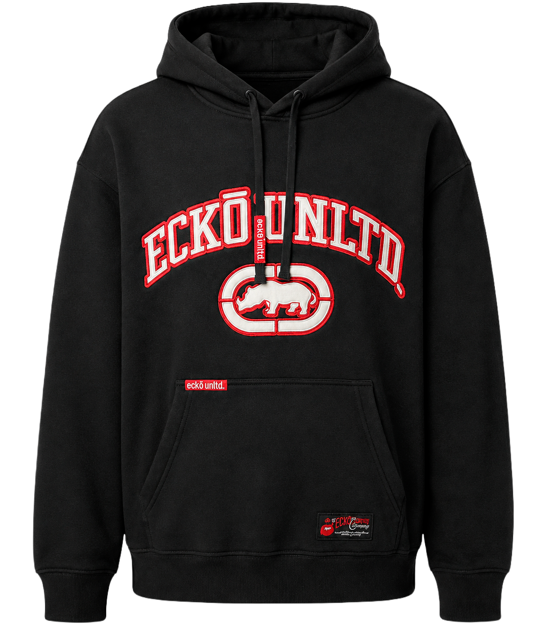 ECKO UNLTD PREMIUM HOODIE BLACK - EO34H1426