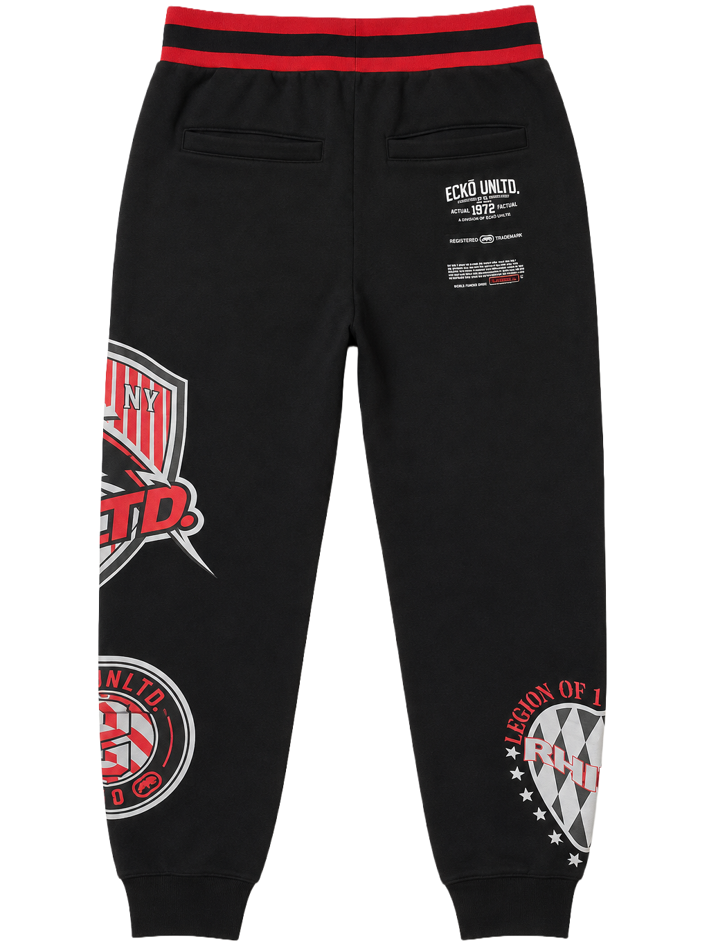 ECKO UNLTD FLEECE JOGGER PANT BLACK - EO15G1497