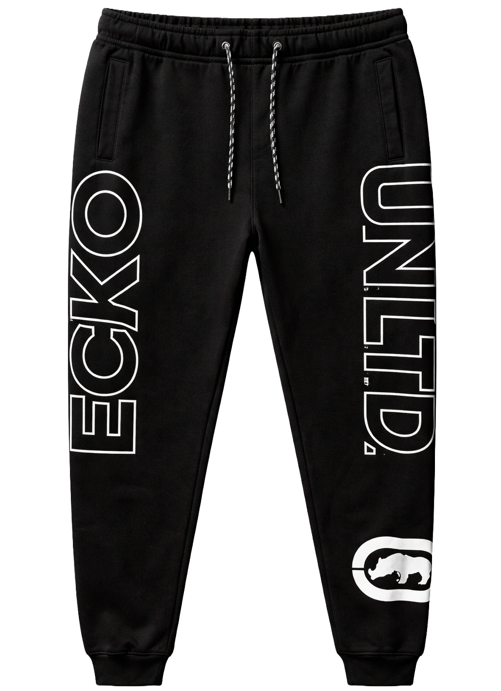 ECKO UNLTD FLEECE JOGGER PANT BLACK - EO34G1281