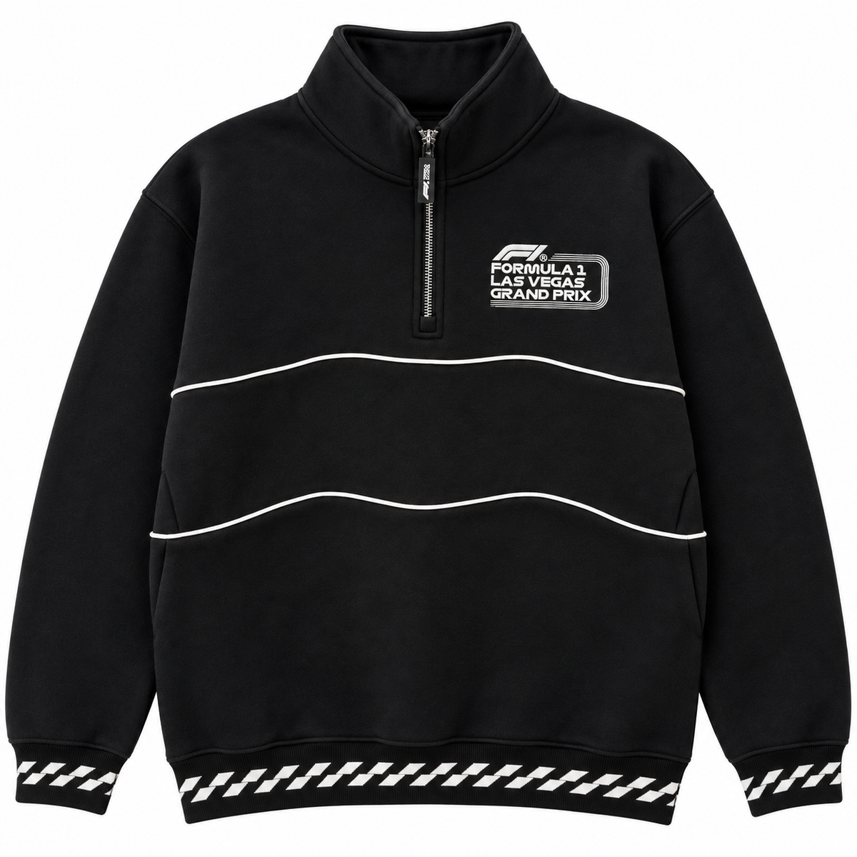 FORMULA 1 LAS VEGAS 1/4 JACKET BLACK - LVGP CLASSIC