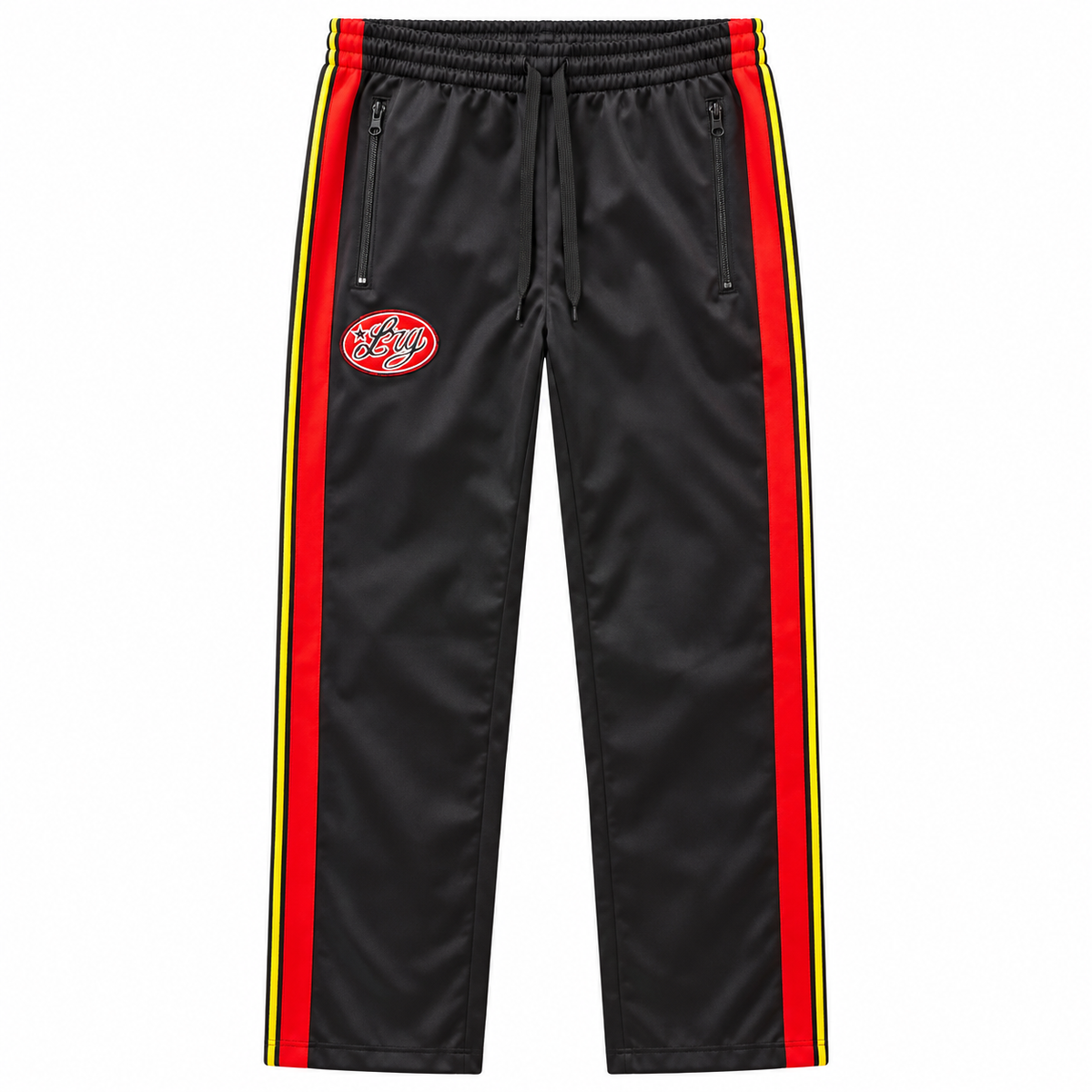 LRG PREMIUM TRACK PANTS BLACK - L458MJTXX