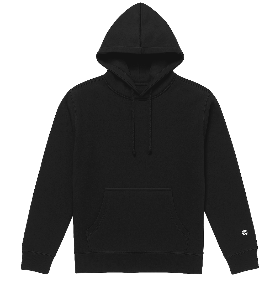 STANCE SHELTER HOODIE SWEATSHIRT BLACK - MAPPAC23SHE