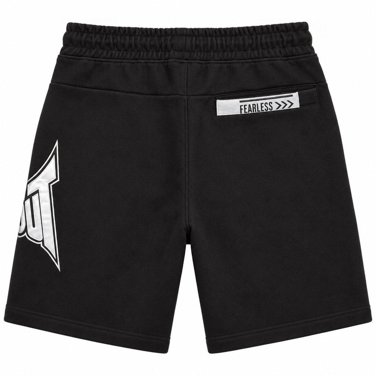 TAPOUT GRAPHIC SWEATSHORTS BLACK - T251A-2010