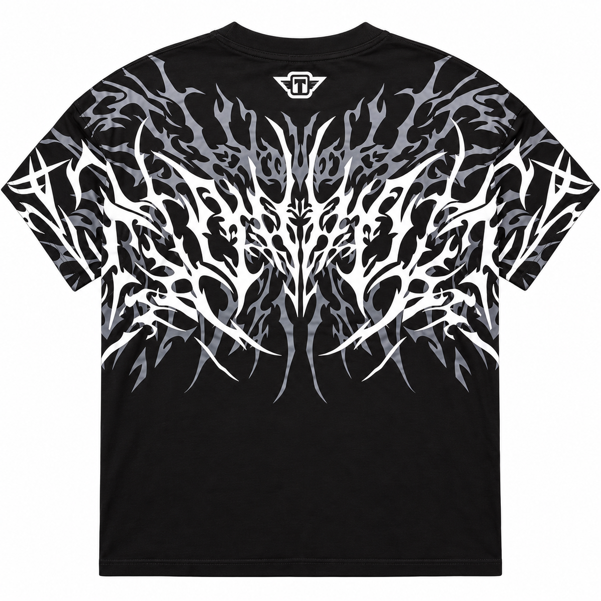 TAPOUT GRAPHIC T-SHIRT BLACK - T251A-1012