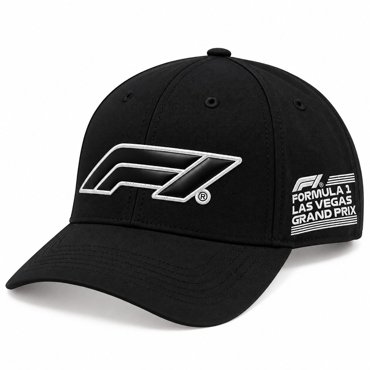 FORMULA 1 LAS VEGAS SNAPBACK HAT BLACK - LVGP2024FPNB