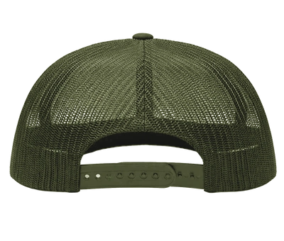OXYMORRON TRUCKER HAT GREEN CAMO - F528