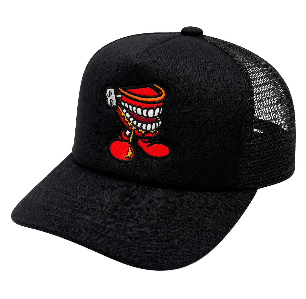 OXYMORRON TRUCKER HAT BLACK - F528