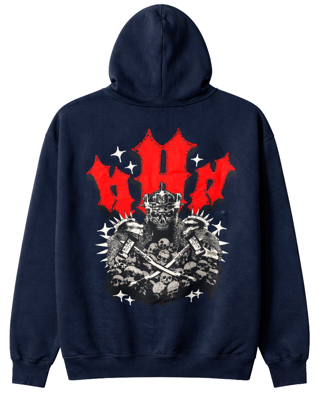 LICENSED WWE NWO HOODIE NAVY - WXAH5425RC