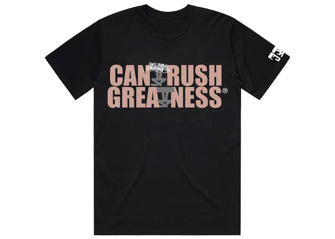 CANT RUSH GREATNESS ASSORTED T-SHIRTS BLACK - BIOSTCR08