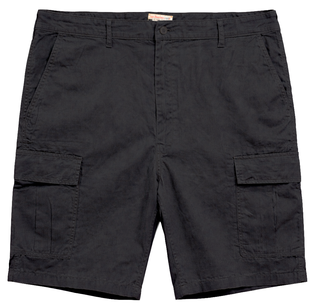 LEVIS PLUS SIZE CARGO SHORTS DK GREY - 24878-0009