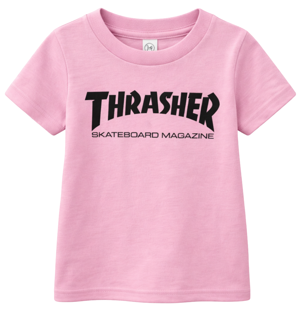 TODDLER THRASHER LOGO T-SHIRT PINK - 3401