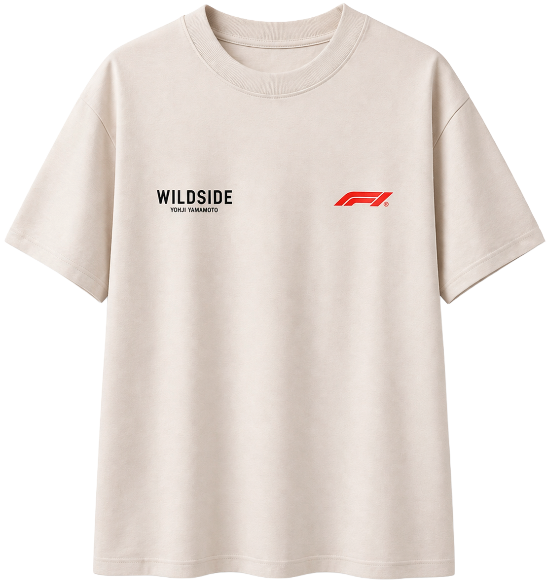 FORMULA 1 WILDSIDE T-SHIRT TAN - 60326 - Steal Deal 