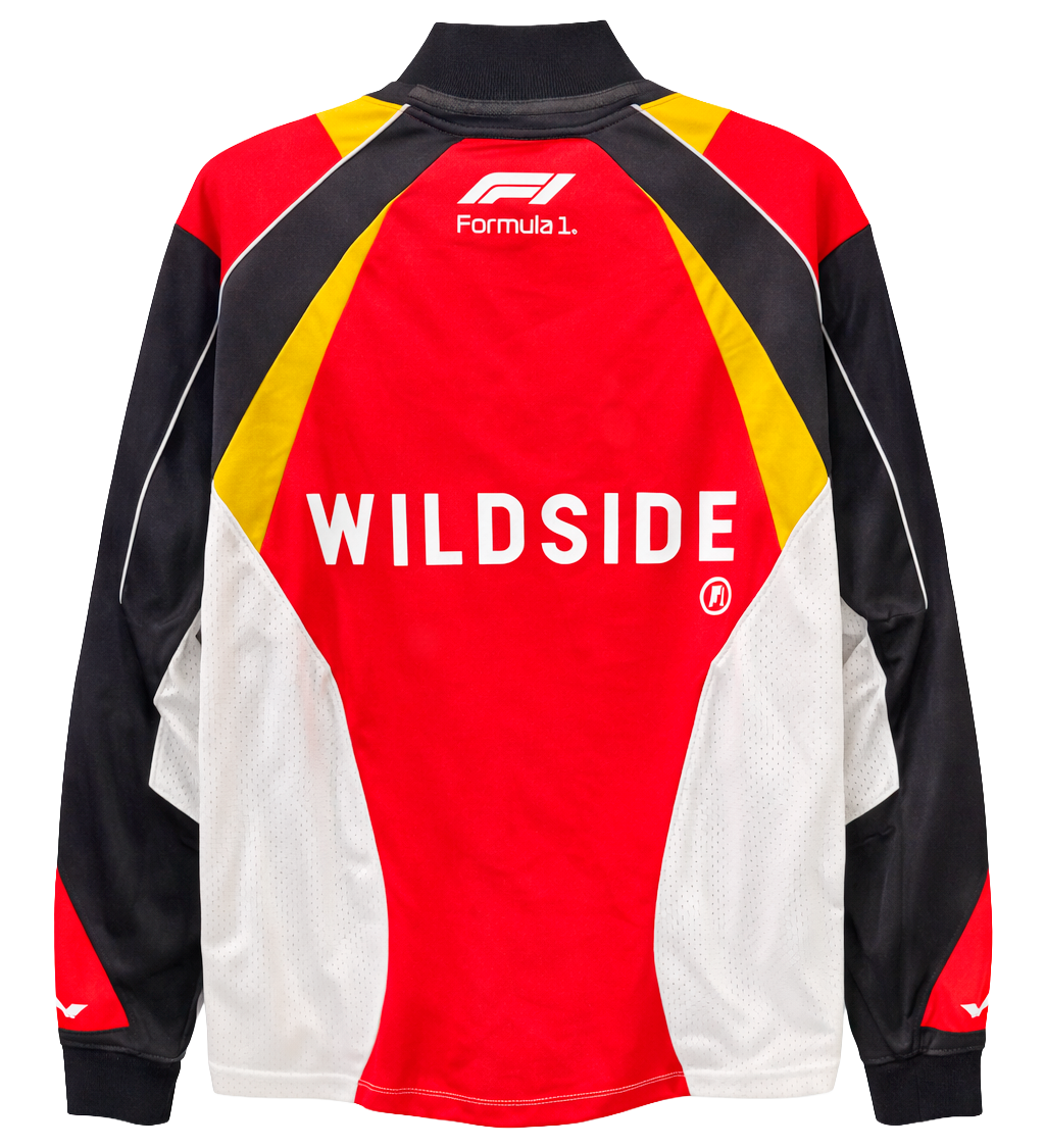 FORMULA 1 L/S RACING JERSEY RED - WILD SIDE - Steal Deal 