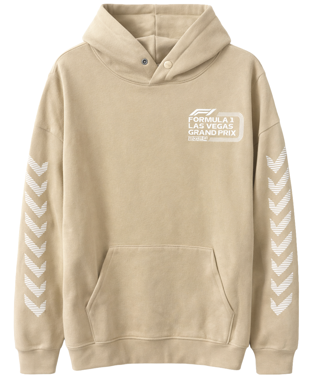 FORMULA 1 LAS VEGAS HOODIE TAN - LVGP DESERT HEAT - Steal Deal 