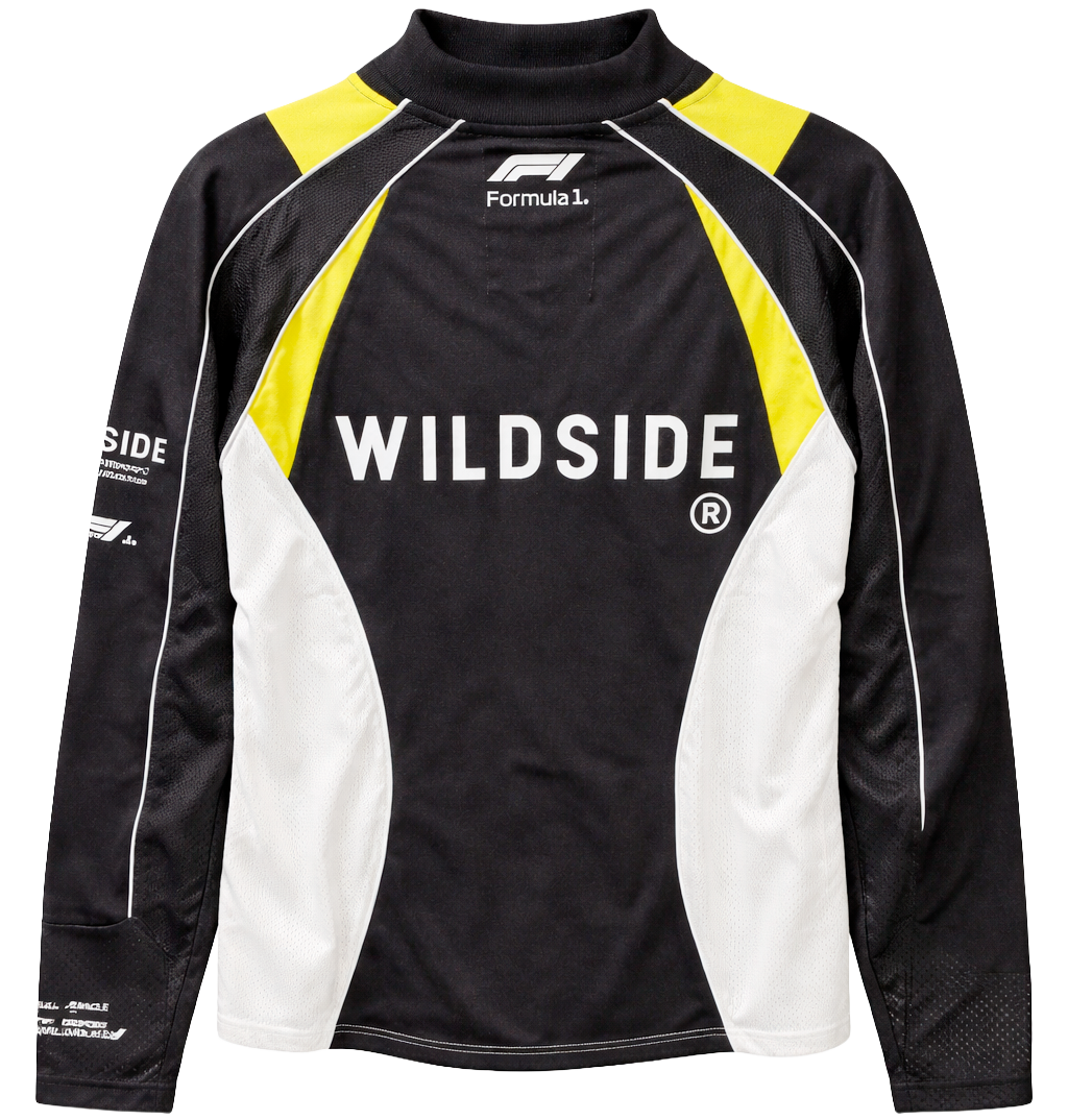FORMULA 1 L/S RACING JERSEY BLACK - WILD SIDE - Steal Deal 