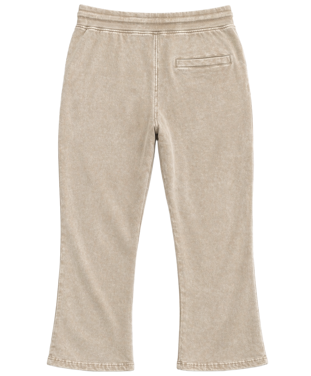 RINGSPUN STACKED FLAIR SWEATPANTS PANTS BEIGE - 341-401
