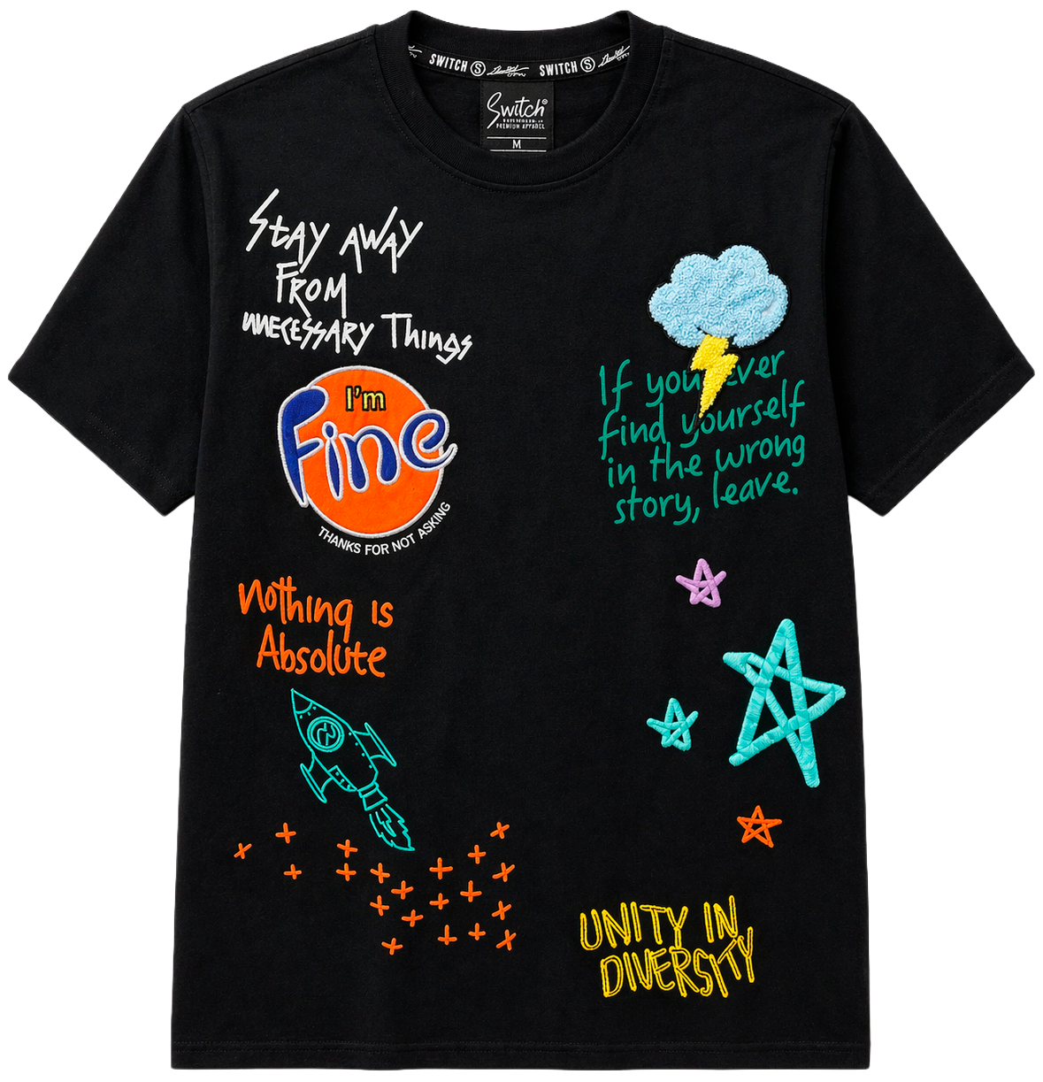 SWITCH ASSORTED GRAPHIC T-SHIRTS ASST - SWSSTA