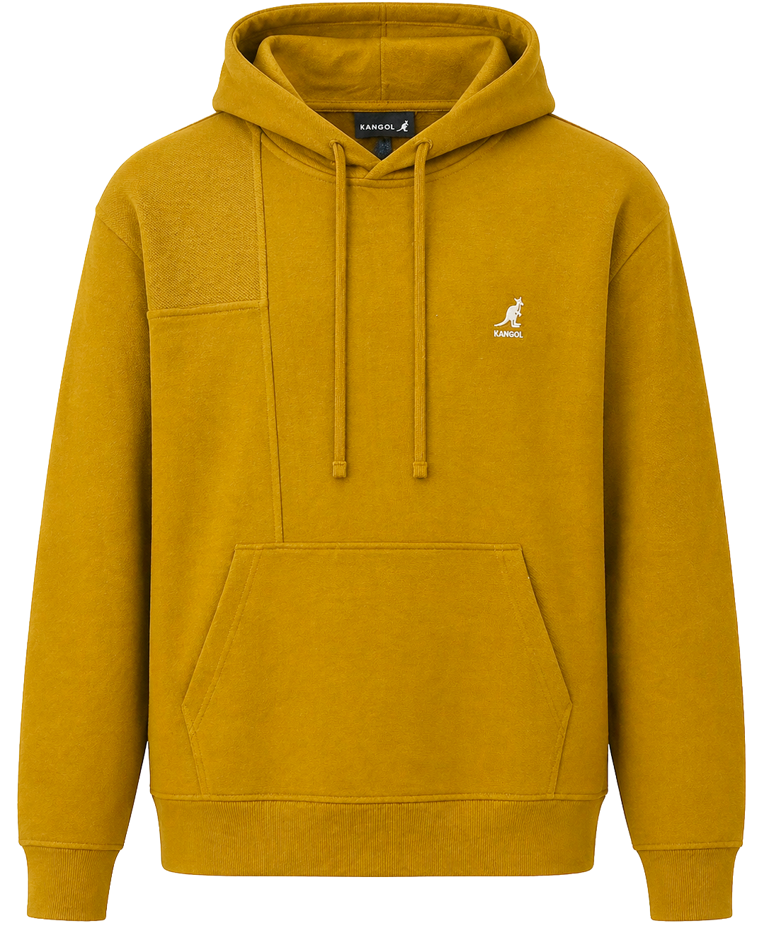 KANGOL CUT & SEW HOODIE TAPENADE - K96175