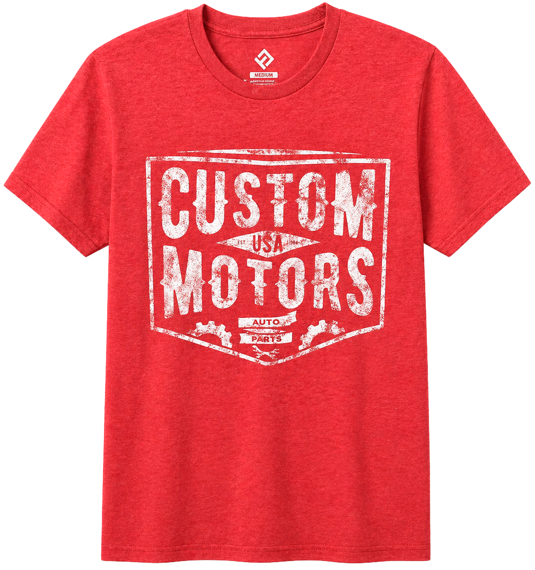 LICENSED GRAPHIC T-SHIRT FADED RED - TS15555GENU
