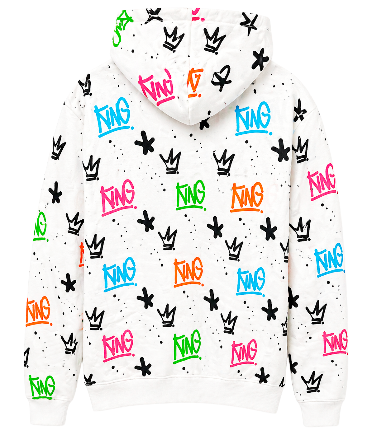 SWITCH GRAPHIC HOODIE WHITE - SF1215