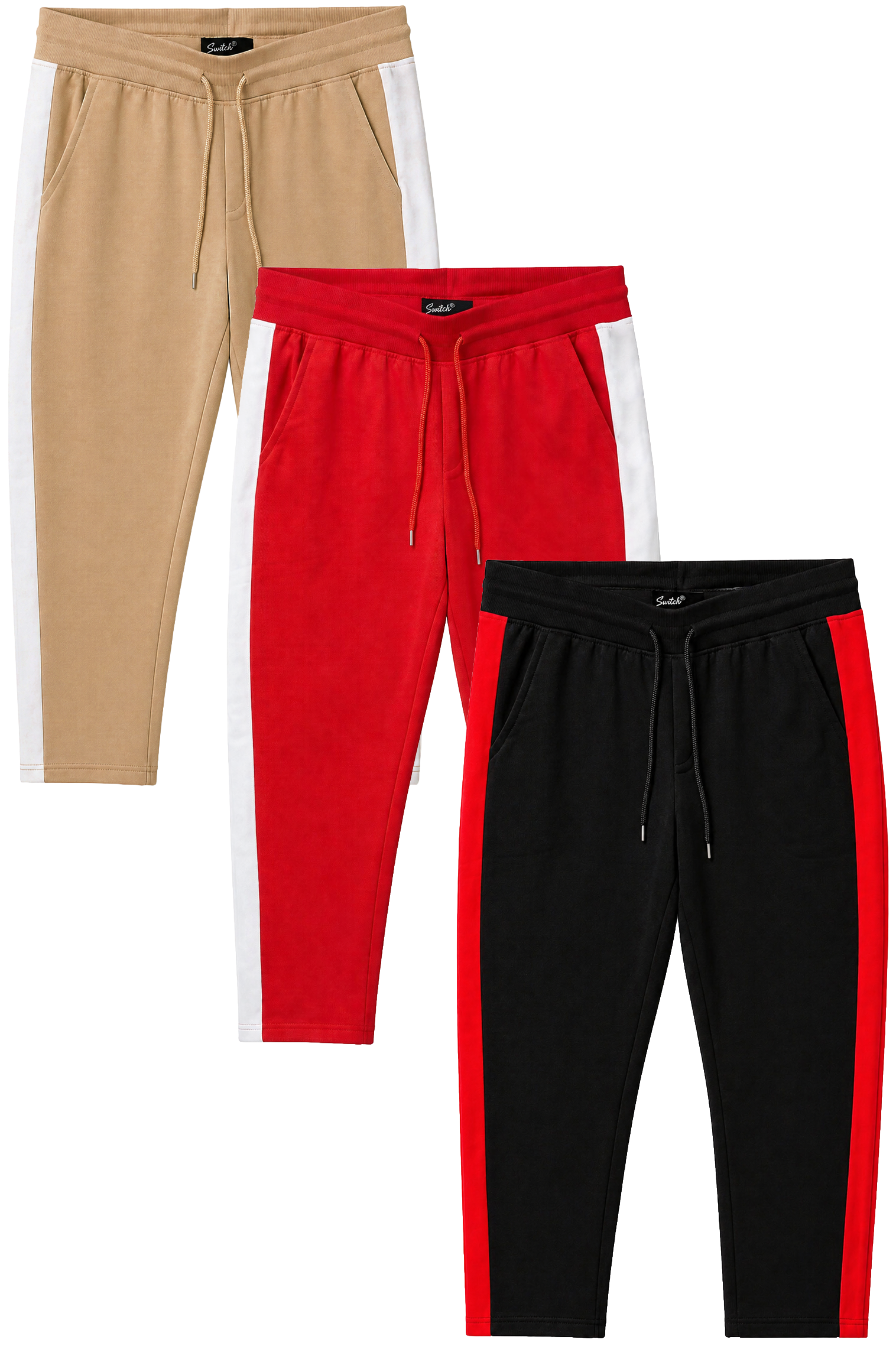 SWITCH ASSORTED TRACK PANTS ASST - SWCPNT