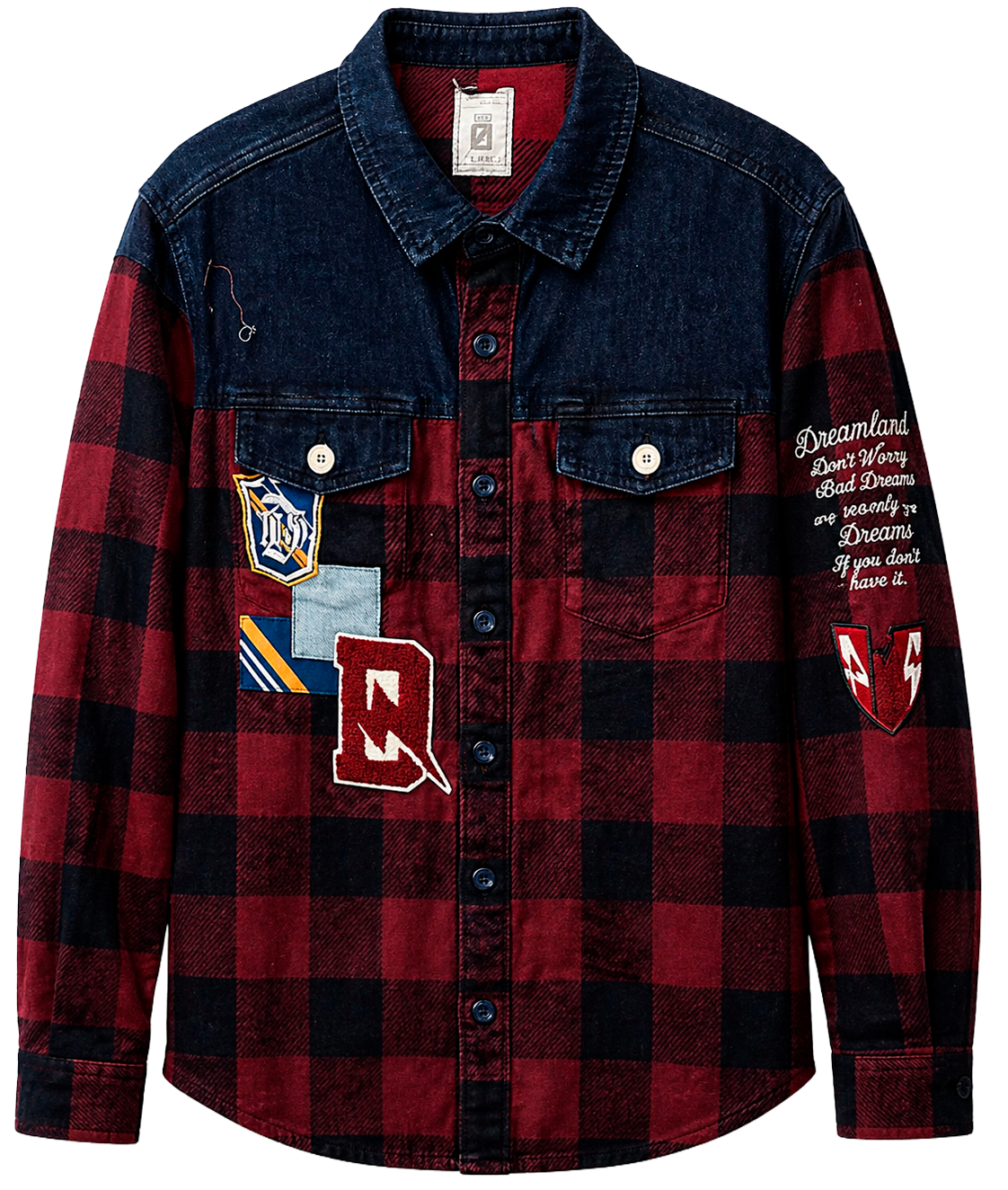 DREAMLAND DENIM JACKET MED STONE WASH - D2209W0730