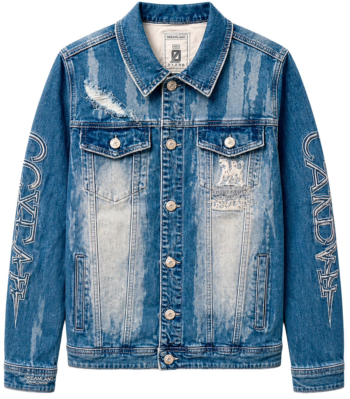 DREAMLAND ASSORTED DENIM JACKETS ASST - DLJKT26