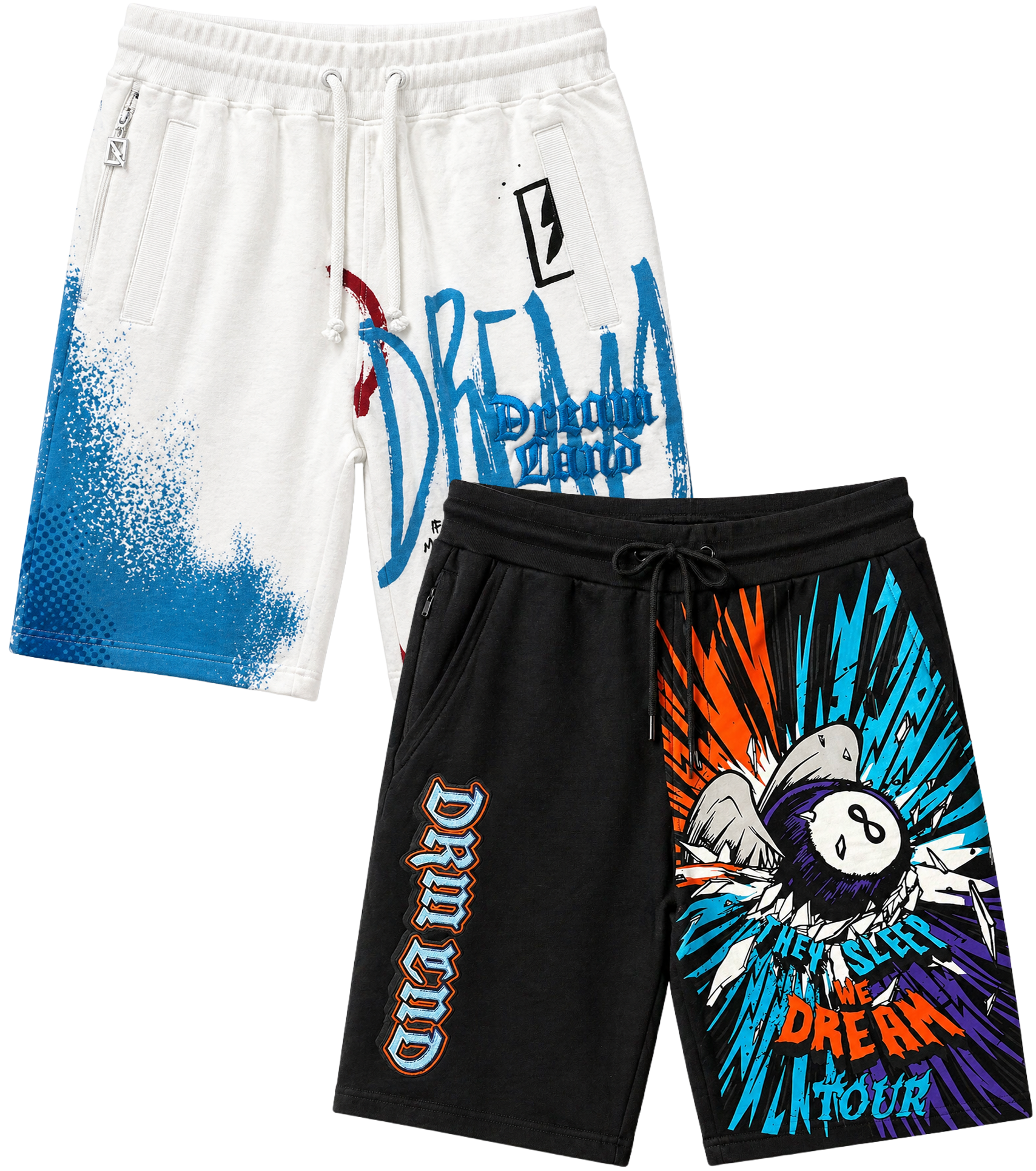 DREAMLAND ASSORTED SWEAT SHORTS ASST - DLSHT26