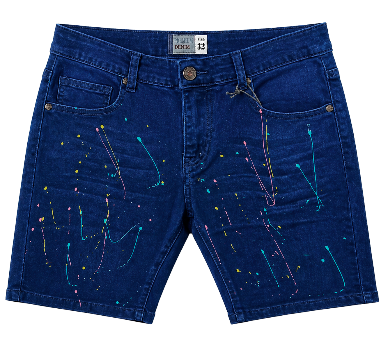 JEANS STATION DENIM SHORTS ROYAL - JSP21500S