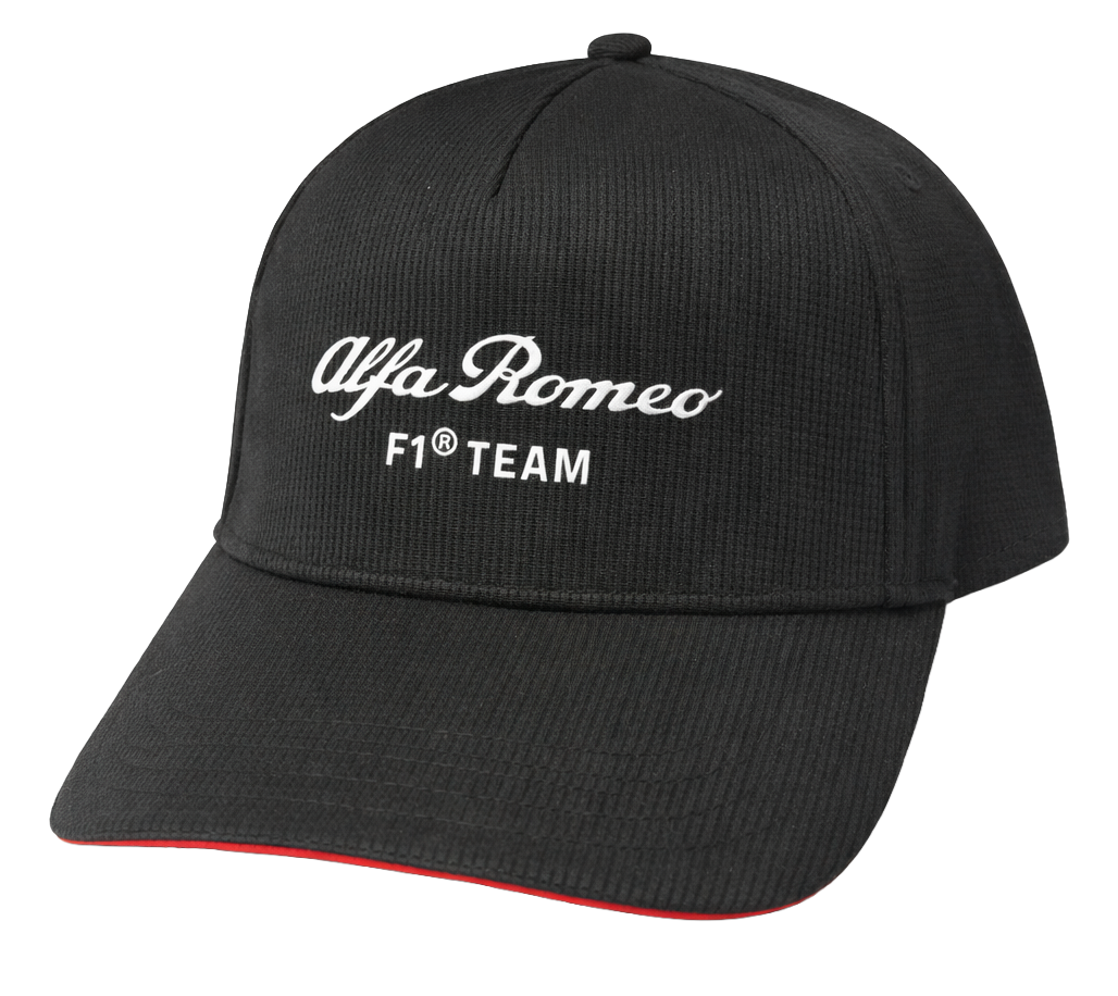 FORMULA 1 ALFA ROMEO F1 HAT BLACK - ALFA RACE TEAM