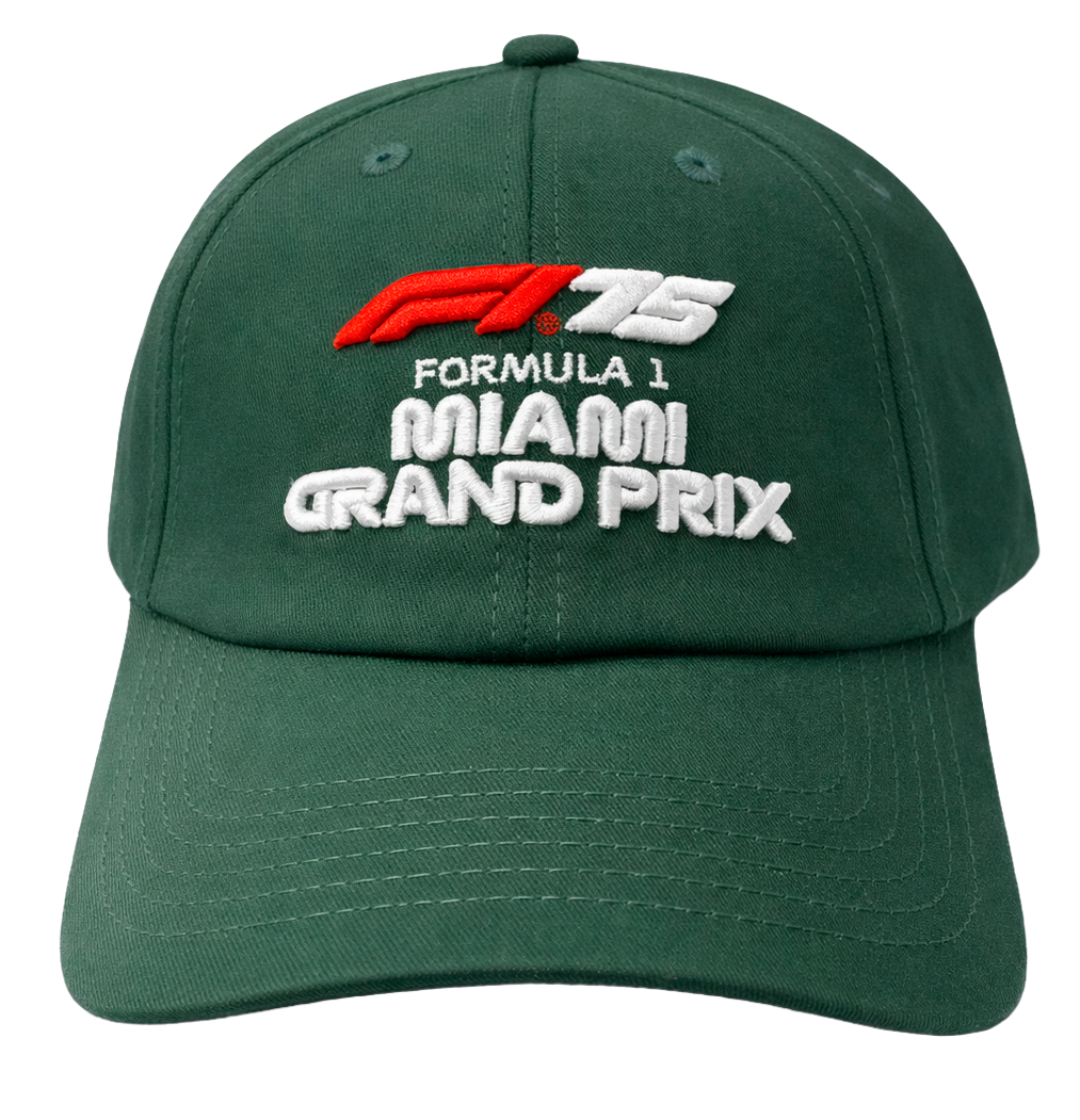 FORMULA 1 GRAND PRIX RACING HAT GREEN - MIAMI GP