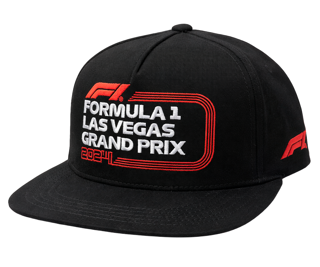 FORMULA 1 LV GRAND PRIX 2024 SNAPBACK HAT BLK/RED - LVGP CLASSIC
