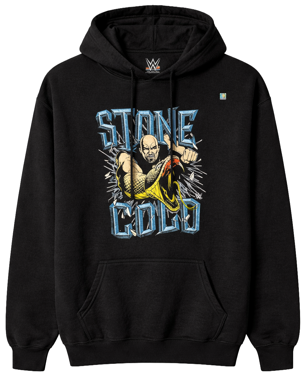 LICENSED WWE STONE COLD STEVE AUSTIN HOODIE BLACK - WXAH5424RC