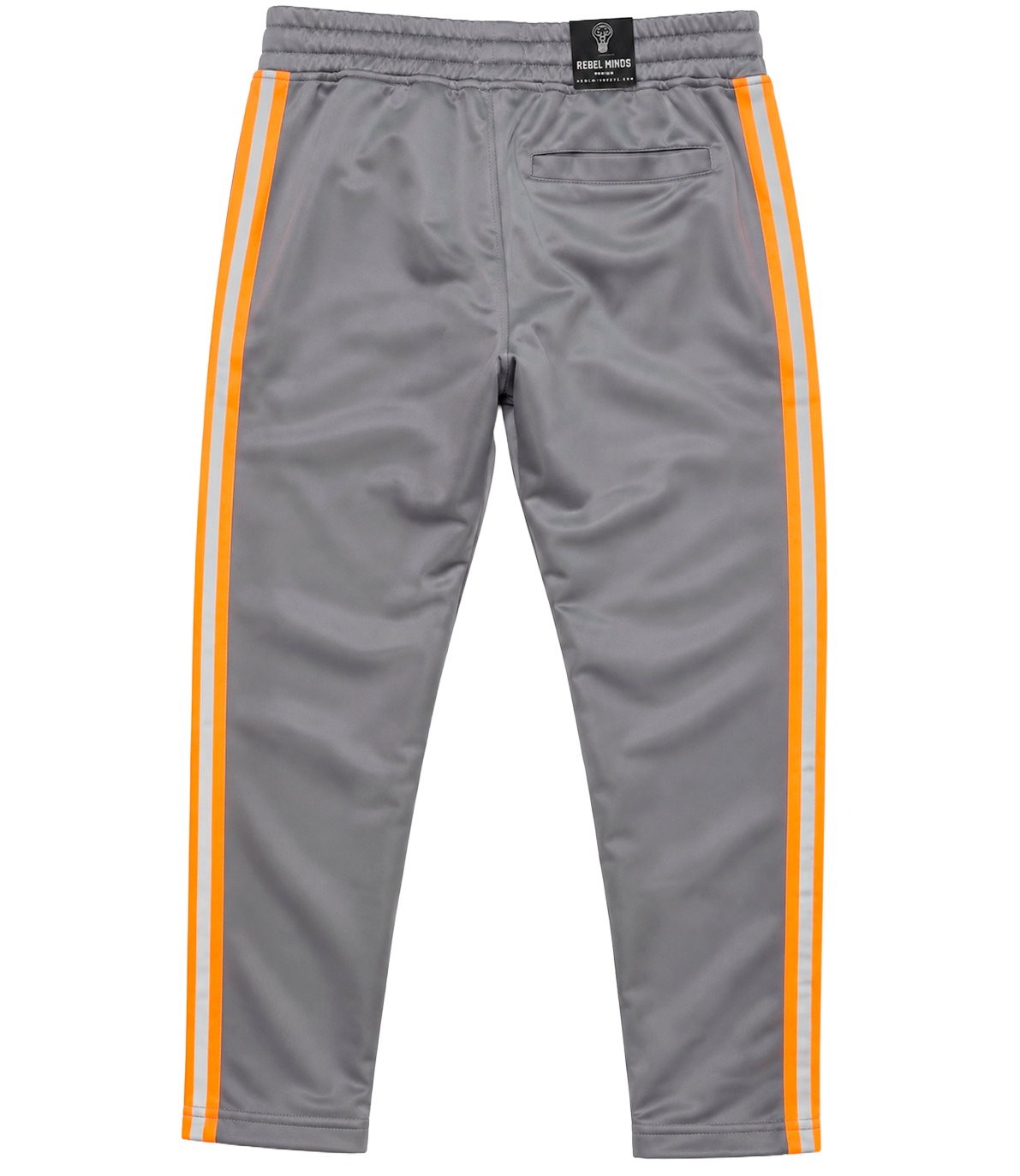 REBEL MINDS REFLECTIVE TRACK PANTS GREY - 1A2-450