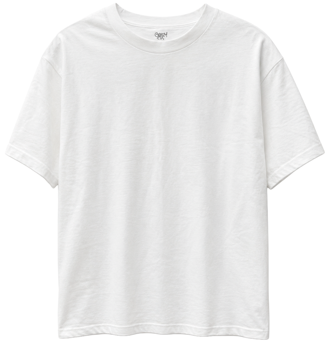 GEEZY DA SNOWMAN GRAPHIC T-SHIRT WHITE - GZSTW