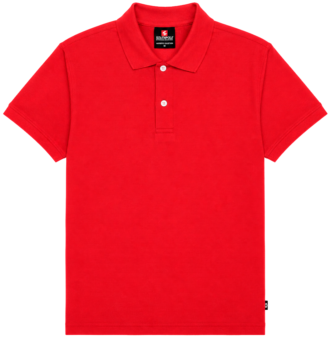 SOUTH POLE S/S POLO SHIRT RED - SM451100