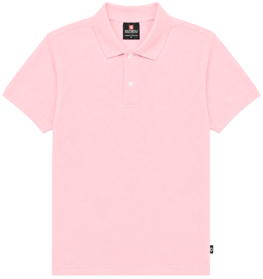 SOUTH POLE S/S POLO SHIRT PINK - SM451100