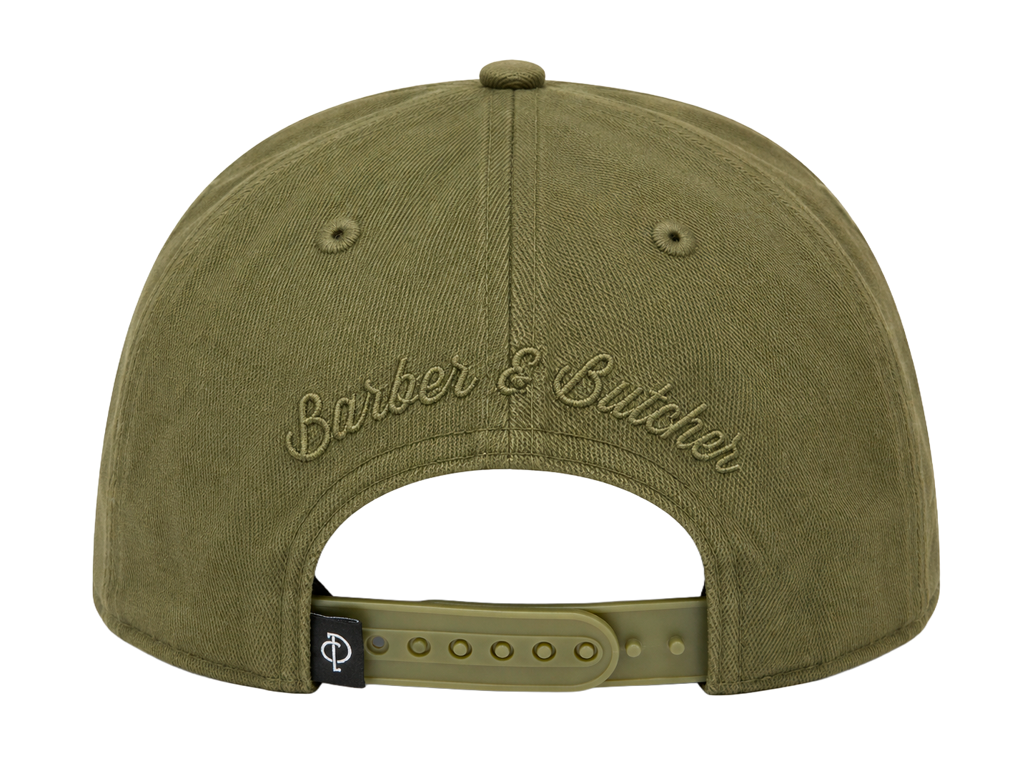 DISTORTED PEOPLE SNAPBACK HAT ARMY GREEN - 1485
