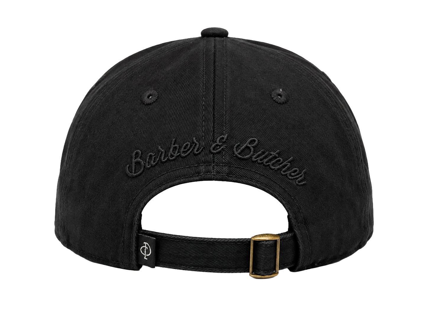 DISTORTED PEOPLE DAD HAT BLACK/WHITE - 2538