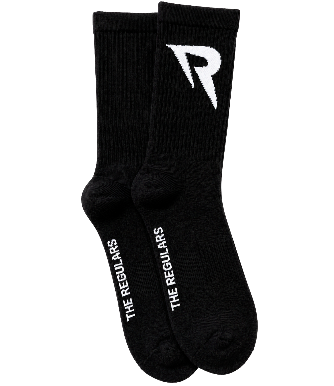 THE REGULARS PERFORMANCE SOCKS BLACK - SYMBOL