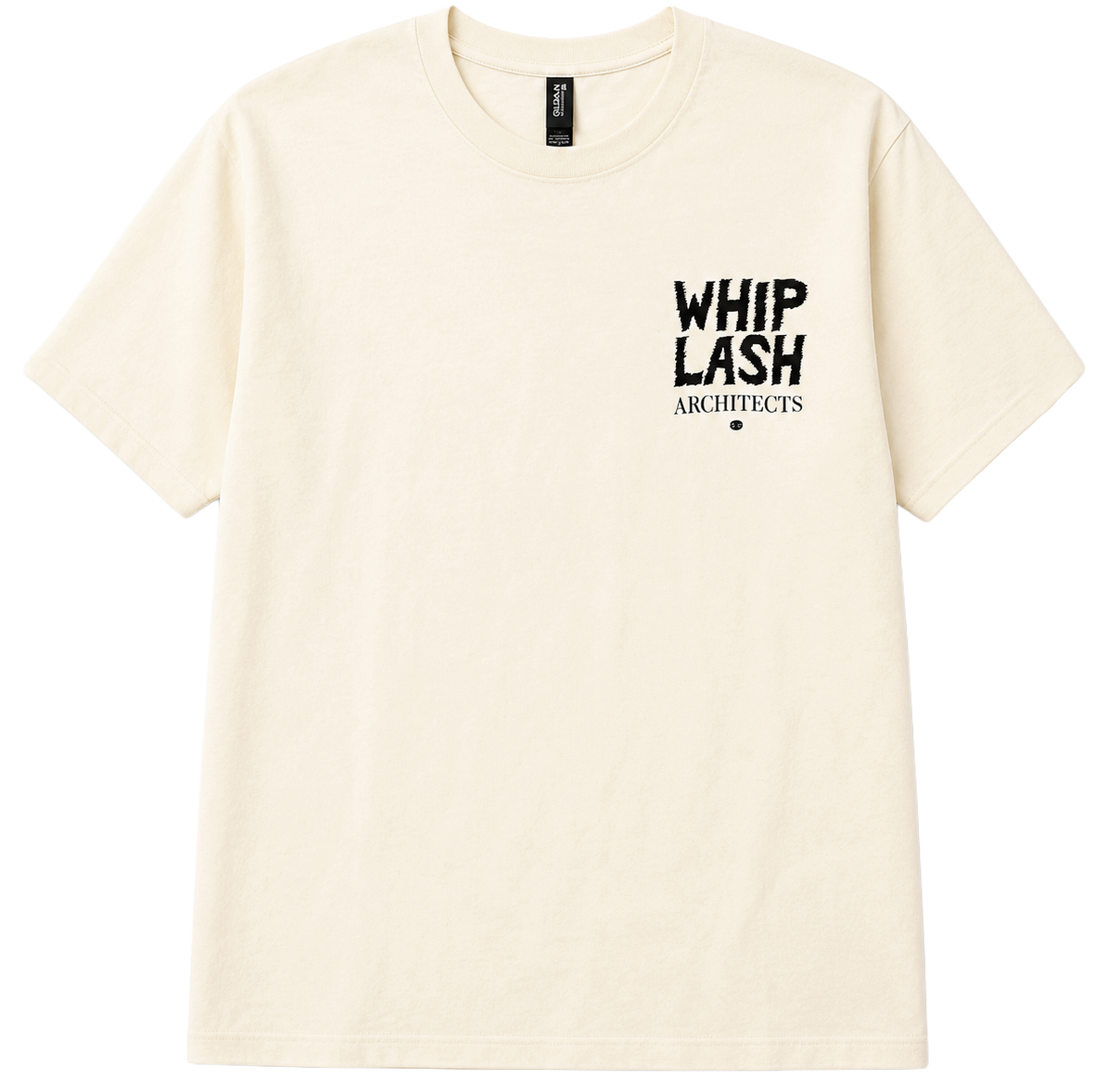 LICENSED MUSIC ARCHITECTS T-SHIRT OFF WHITE - WHIPLASH