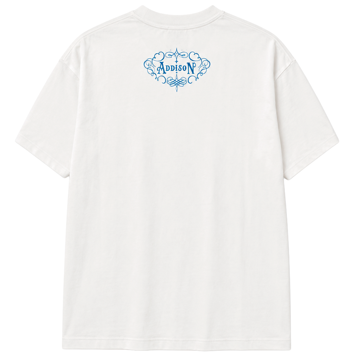 LICENSED MUSIC ADDISON RAE T-SHIRT WHITE - LOGO