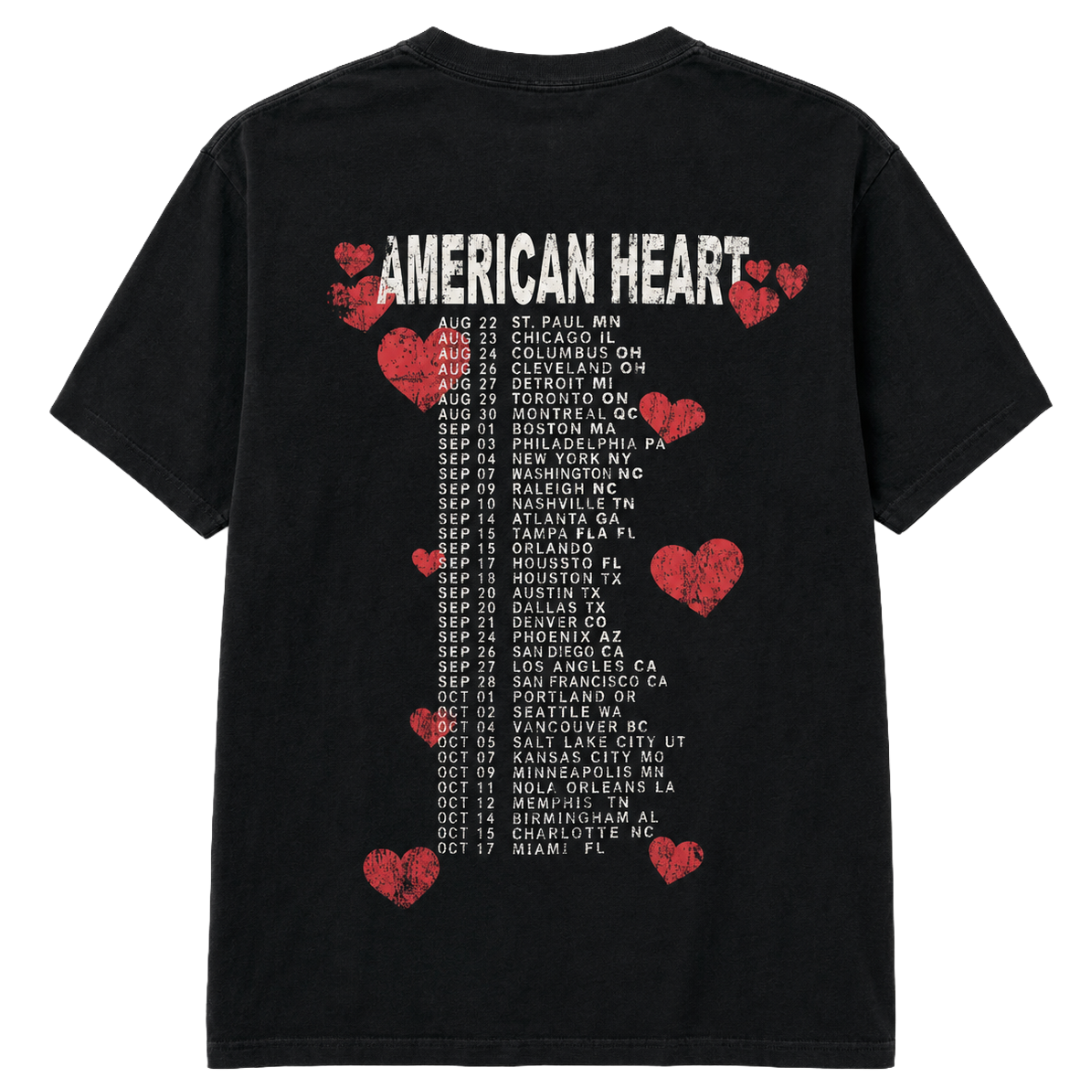 LICENSED BENSON BOONE T-SHIRT BLACK - BBOTS0007