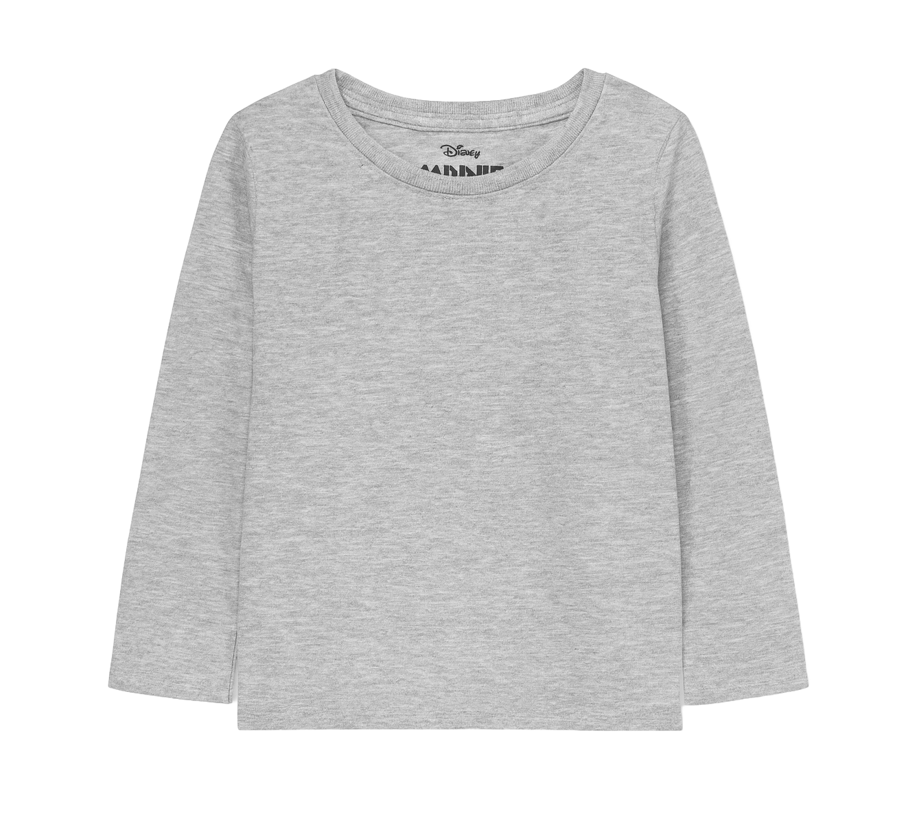 YOUTH GIRLS LICENSED DISNEY L/S SHIRT GREY - DSYBLKGRL