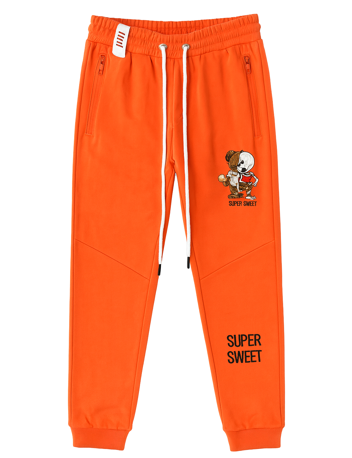 FIFTH LOOP BITTER-SWEET JOGGER PANTS ORANGE - FLP141