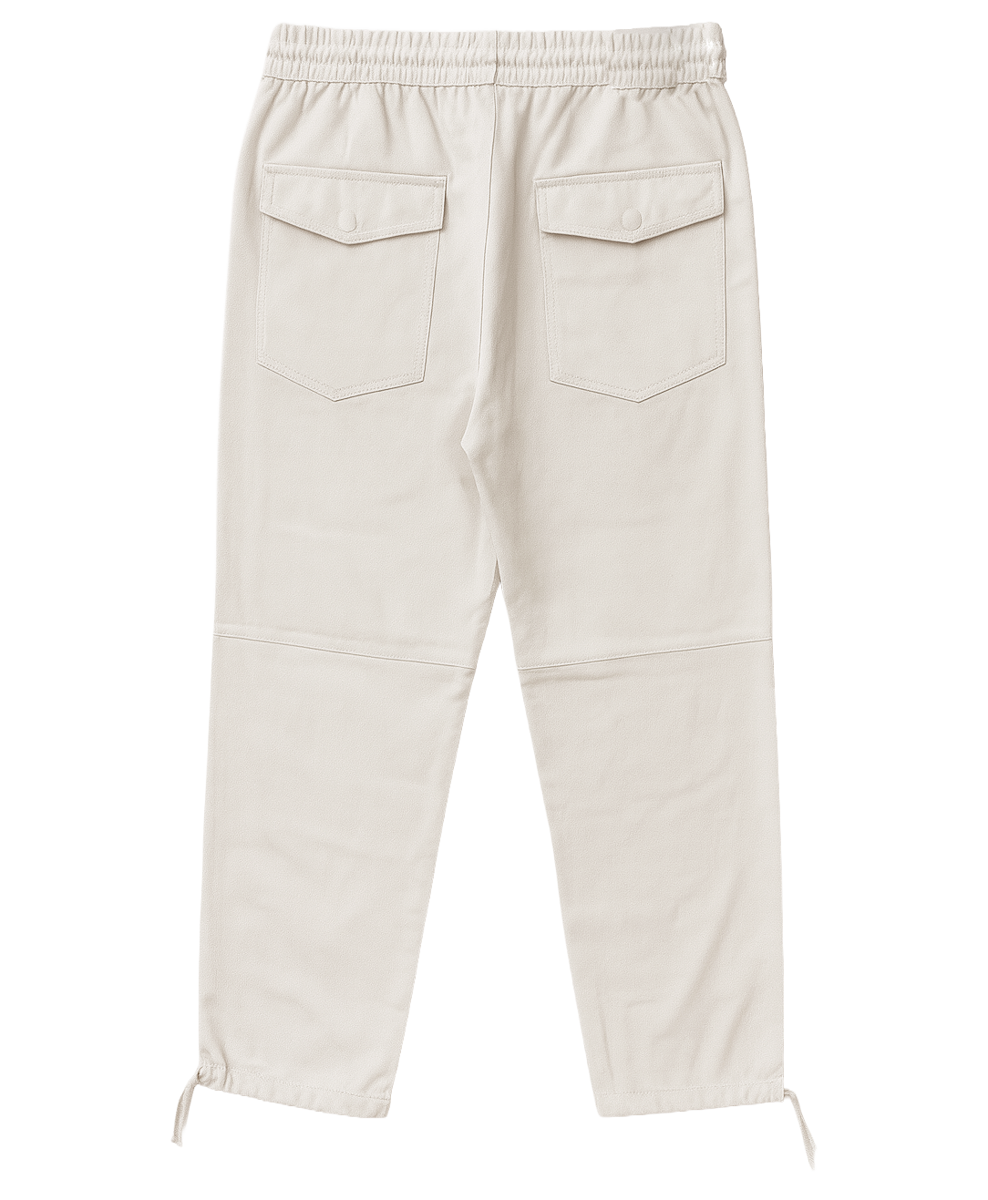 FIFTH LOOP RELAXED DENIM CARGO PANTS ECRU - FLP302