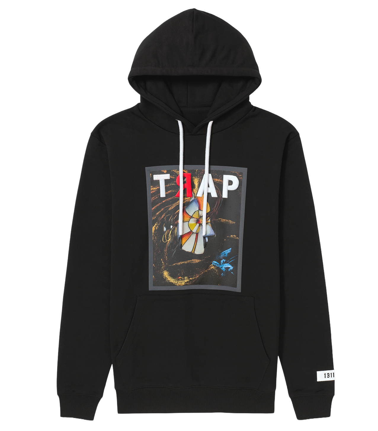 FIFTH LOOP HIGH VOLTAGE HOODIE BLACK - FLH144