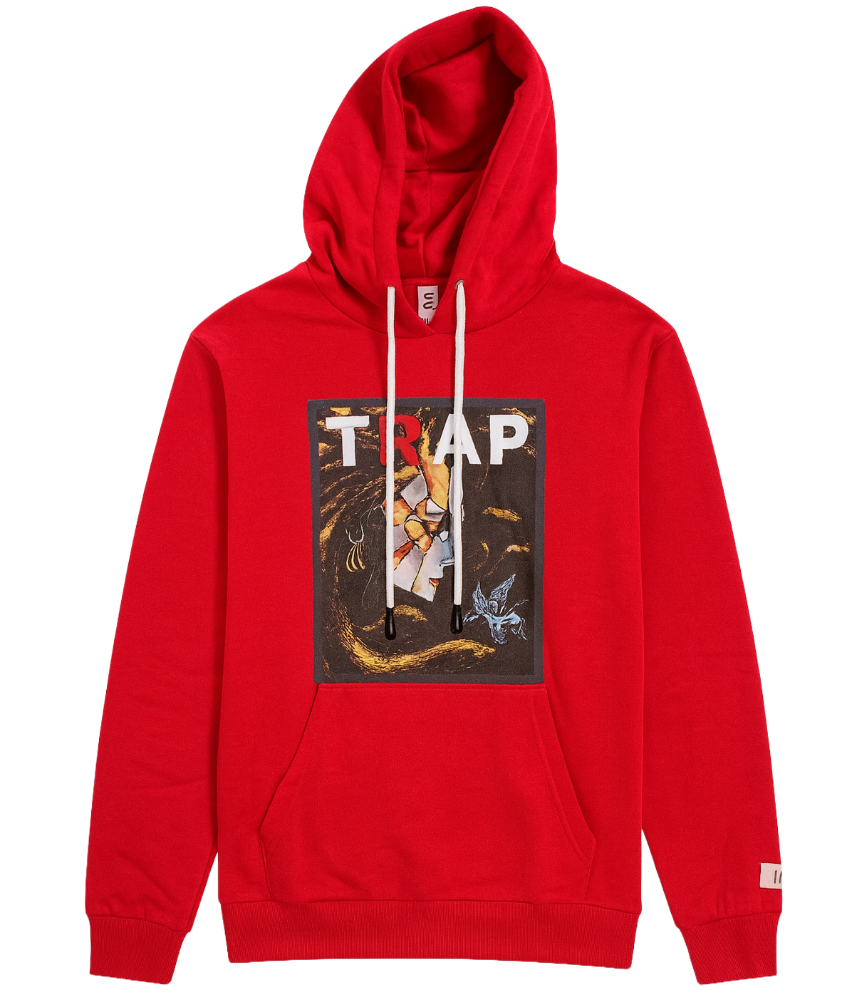 FIFTH LOOP HIGH VOLTAGE HOODIE RED - FLH144