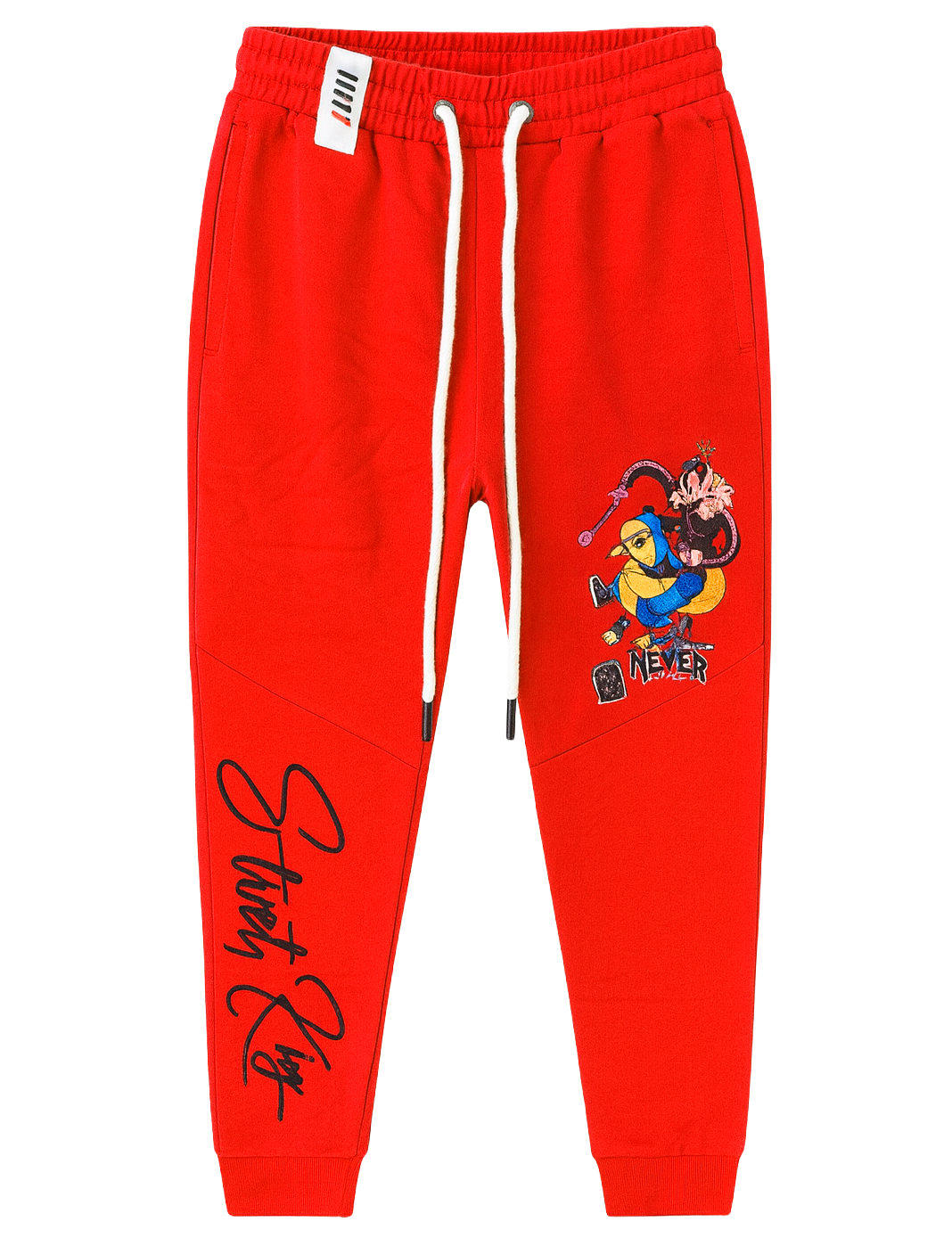 FIFTH LOOP GRAPHIC JOGGER PANTS RED - FLP134