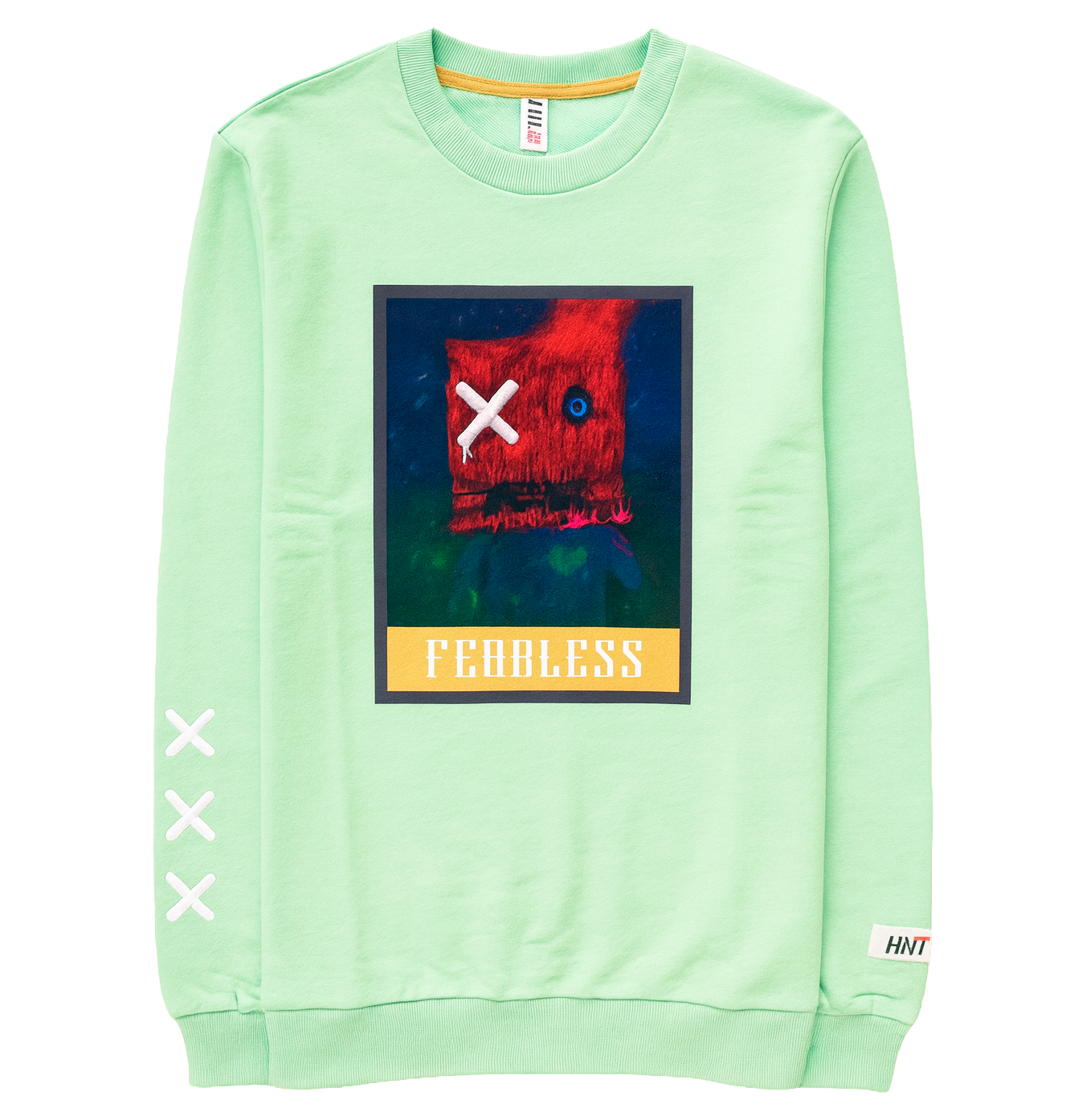 FIFTH LOOP FEARLESS FLEECE CREWNECK NEON - FLC133